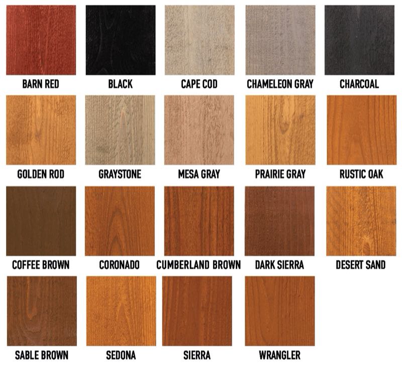 Fence Staining near The Colony